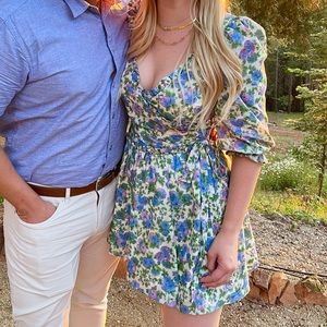 For Love & Lemons Bridget Mini Dress